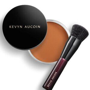 Kevyn Aucoin Foundation Balm in Deep FB15 with Brush
